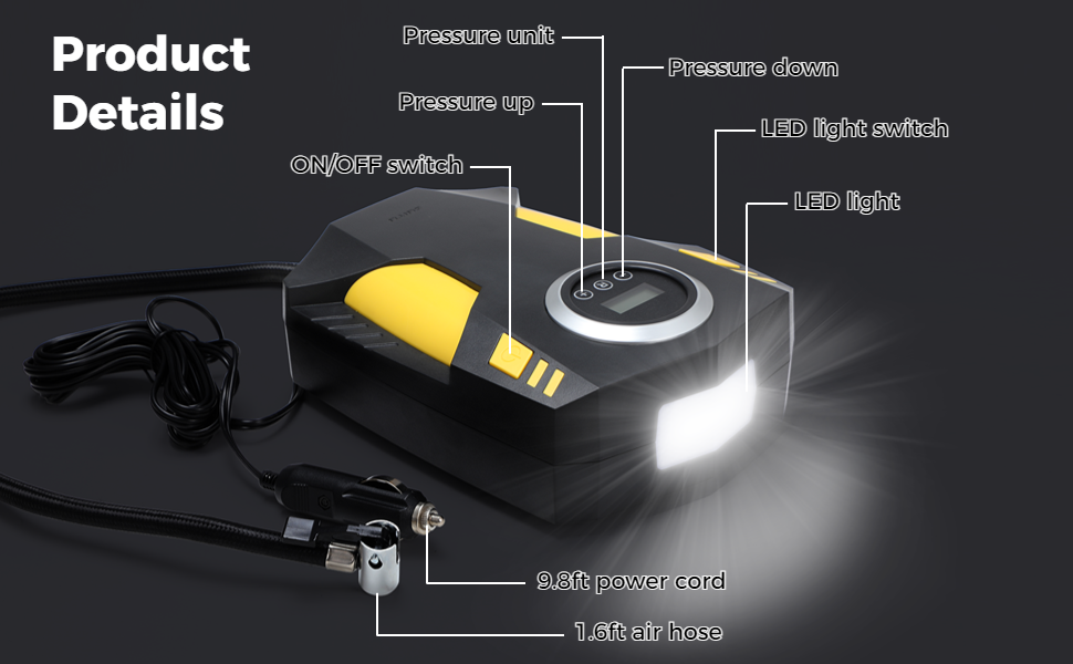 car air pump for tires