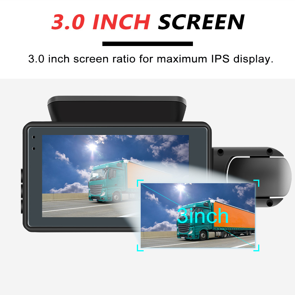 car camera dash cam front and rear