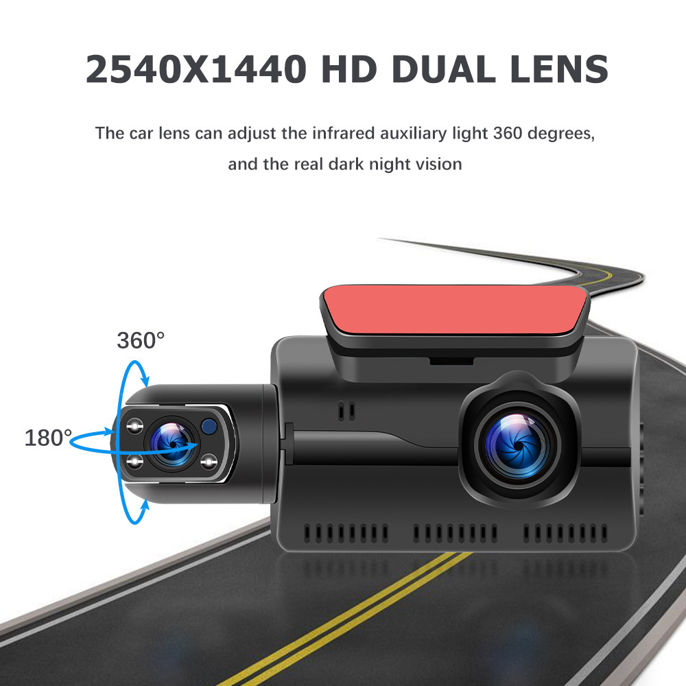 car camera dash cam front and rear