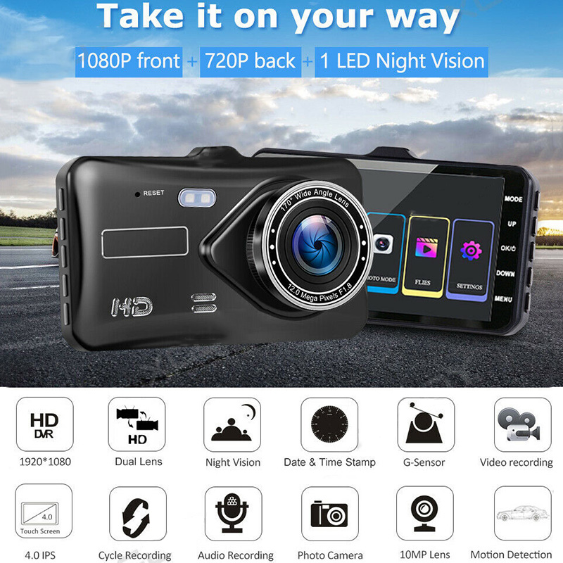 Camera Video Recorder Dashcam for Cars