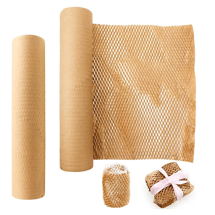 Защитная упаковка из сотовой бумаги