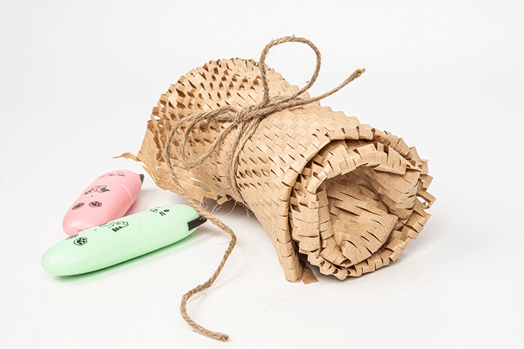 Сотовый лист крафт-бумаги, упаковочная подушка, бумажный лист для упаковки стеклянной косметики, винный материал