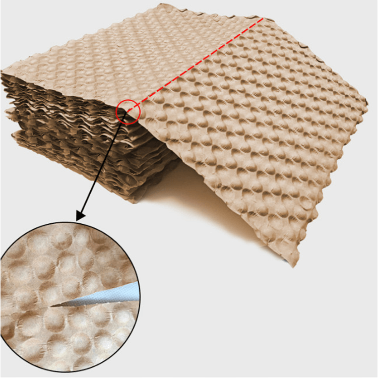 Máquina para fabricar cartón de burbujas de papel kraft, máquina para fabricar burbujas de papel, máquina para fabricar cojines de papel kraft