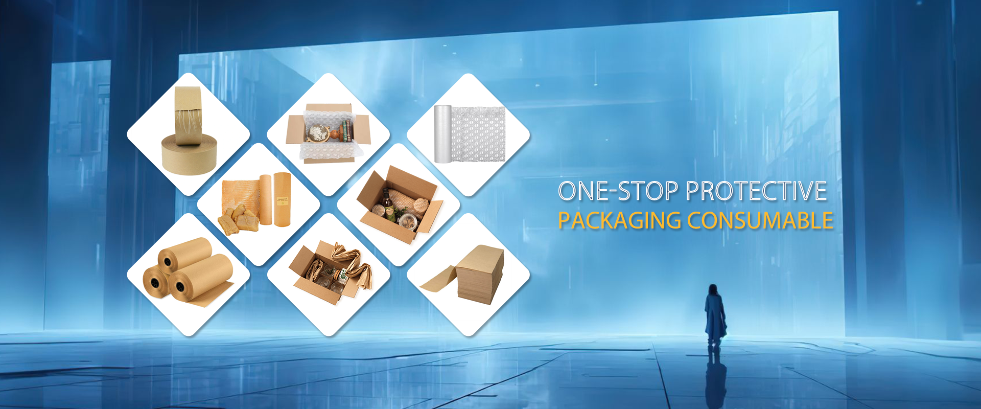 Consumible de embalaje protector integral