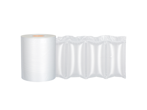 Película de almohada de aire, película de burbujas anticaídas y antichoque, embalaje de bolsas de aire con burbujas