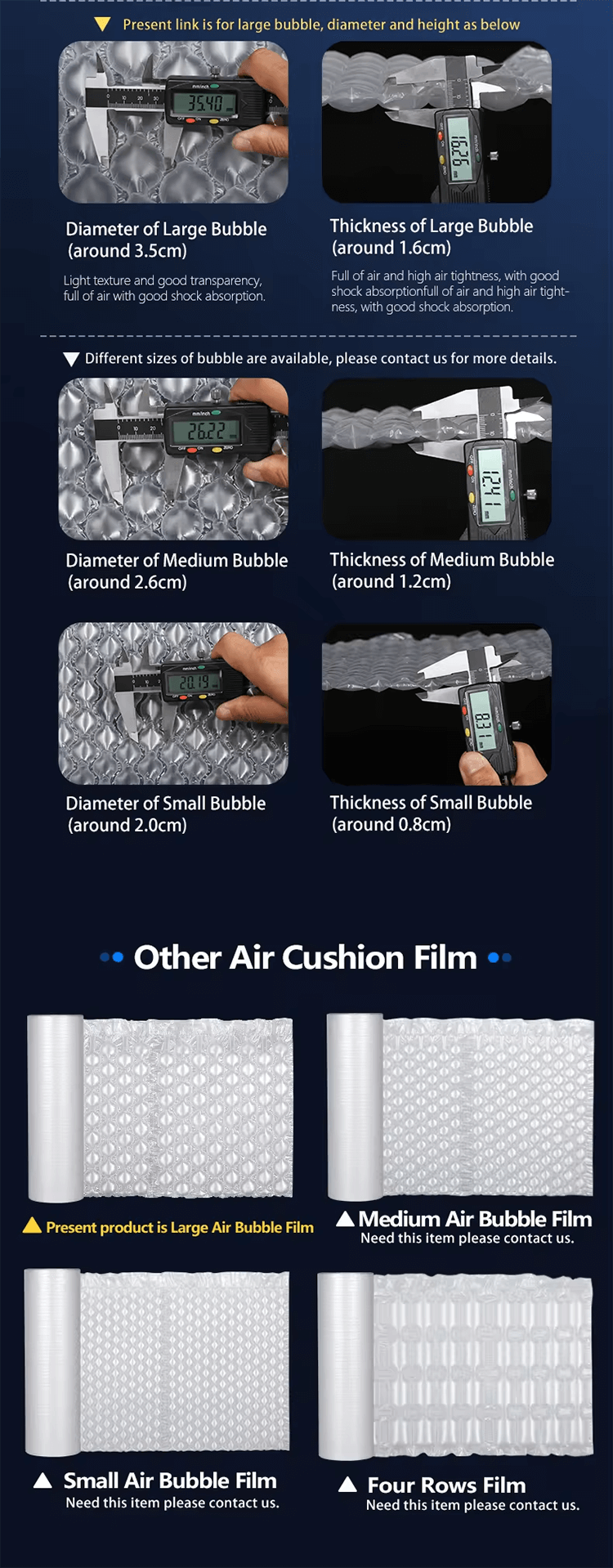 air cushion film