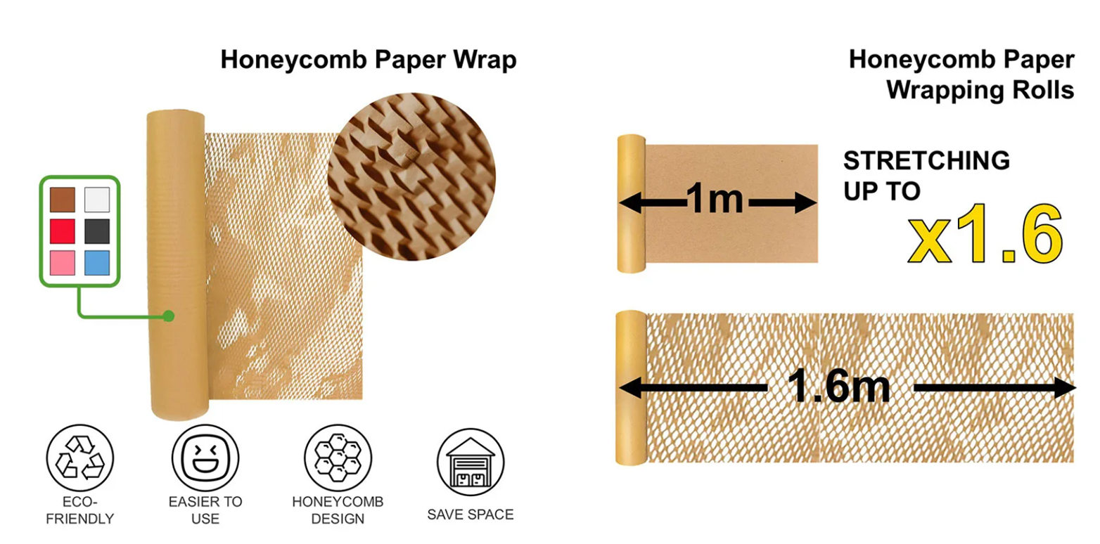 Honeycomb paper sleeve