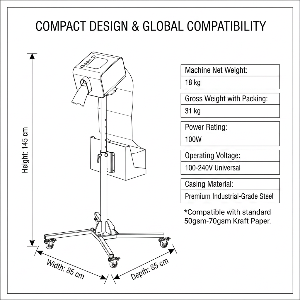 Paper void fill machine Paper void fill machine