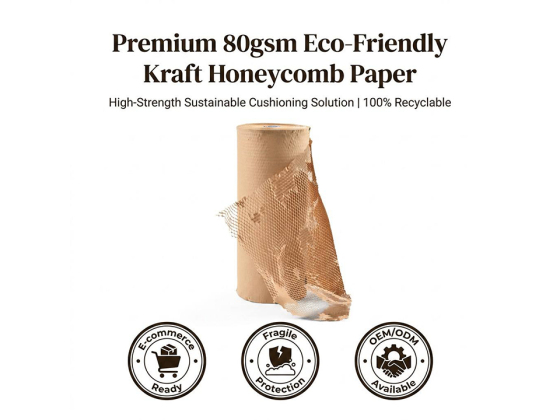 The Ultimate Guide to Sustainable Shipping: Why 80gsm Honeycomb Kraft Paper is the Future of Protective Packaging
