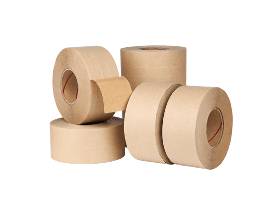 Water-Activated Paper Tape Produced by Paper Tape Machine for Industrial, Warehousing, Logistics and E-Commerce Carton Packaging