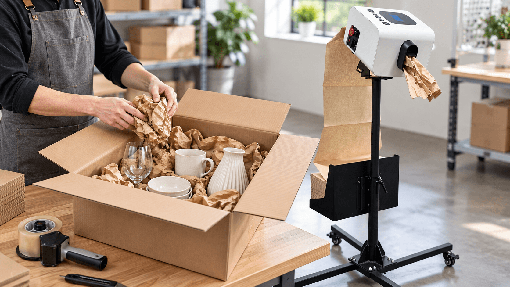 Paper void fill machine Paper void fill machine