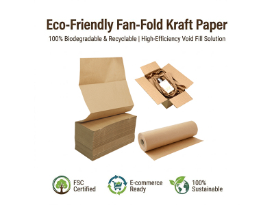 Void Fill Paper Fanfold paper Packaging Folding Foldable Kraft Paper