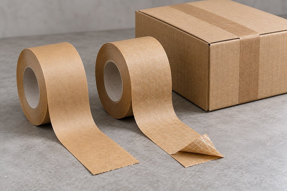 Reinforced vs Non-Reinforced Water-Activated Tape: How to Choose