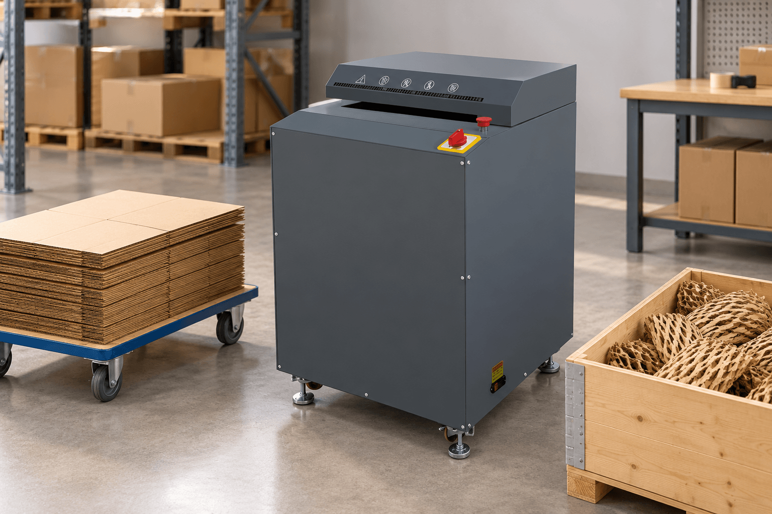HP-EX3 cardboard shredder HP-EX3 cardboard shredder