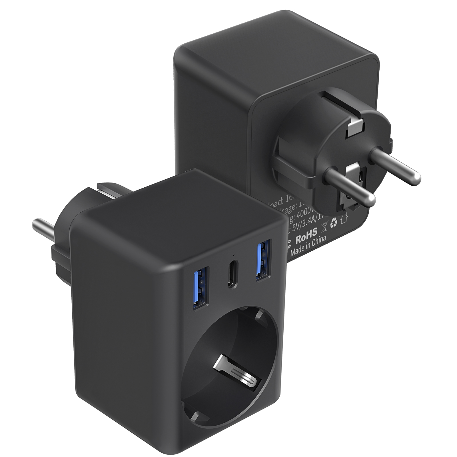 Travel Adapter With USB