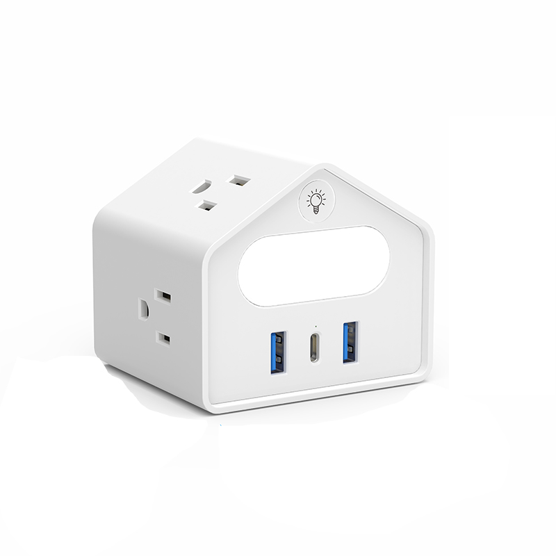 House-like Desktop Power Strip