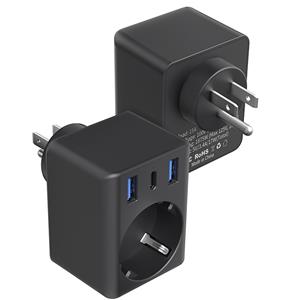 Travel Adapter With USB