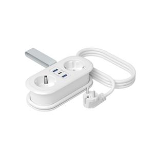 Portable travel multifunctional socket with USB