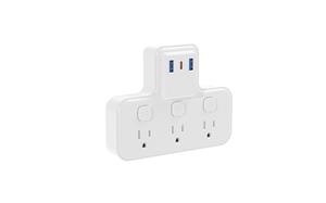 Independent switch wall plug