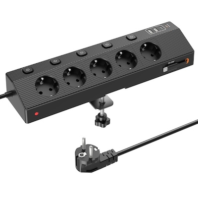 German Desk Multi Socket