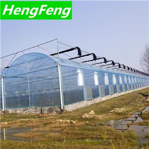 how to build multispan film greenhouse