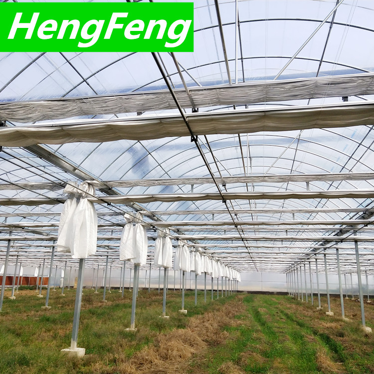 how to build multispan film greenhouse