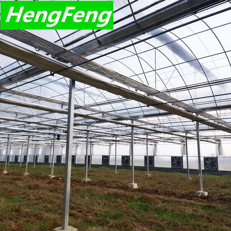 how to build multispan film greenhouse