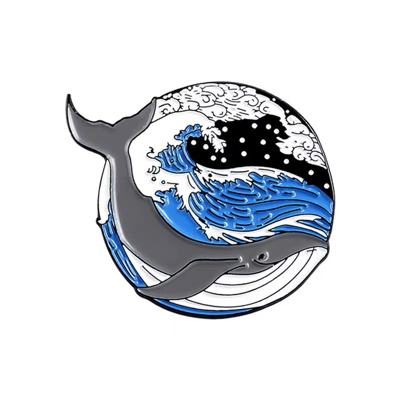 Wholesale Custom Metal Cute Cartoon Anime Soft Hard Enamel Cap Hat Collar Badges Lapel Pins For Clothes
