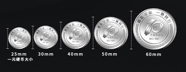 Iron Metal Enamel Challenge Coin