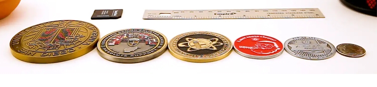 metal crafts customized personalized coins