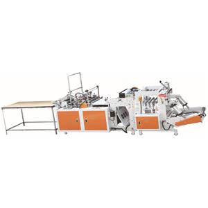 Heat Sealing And Cold Cutting Flat Bag Making Machine