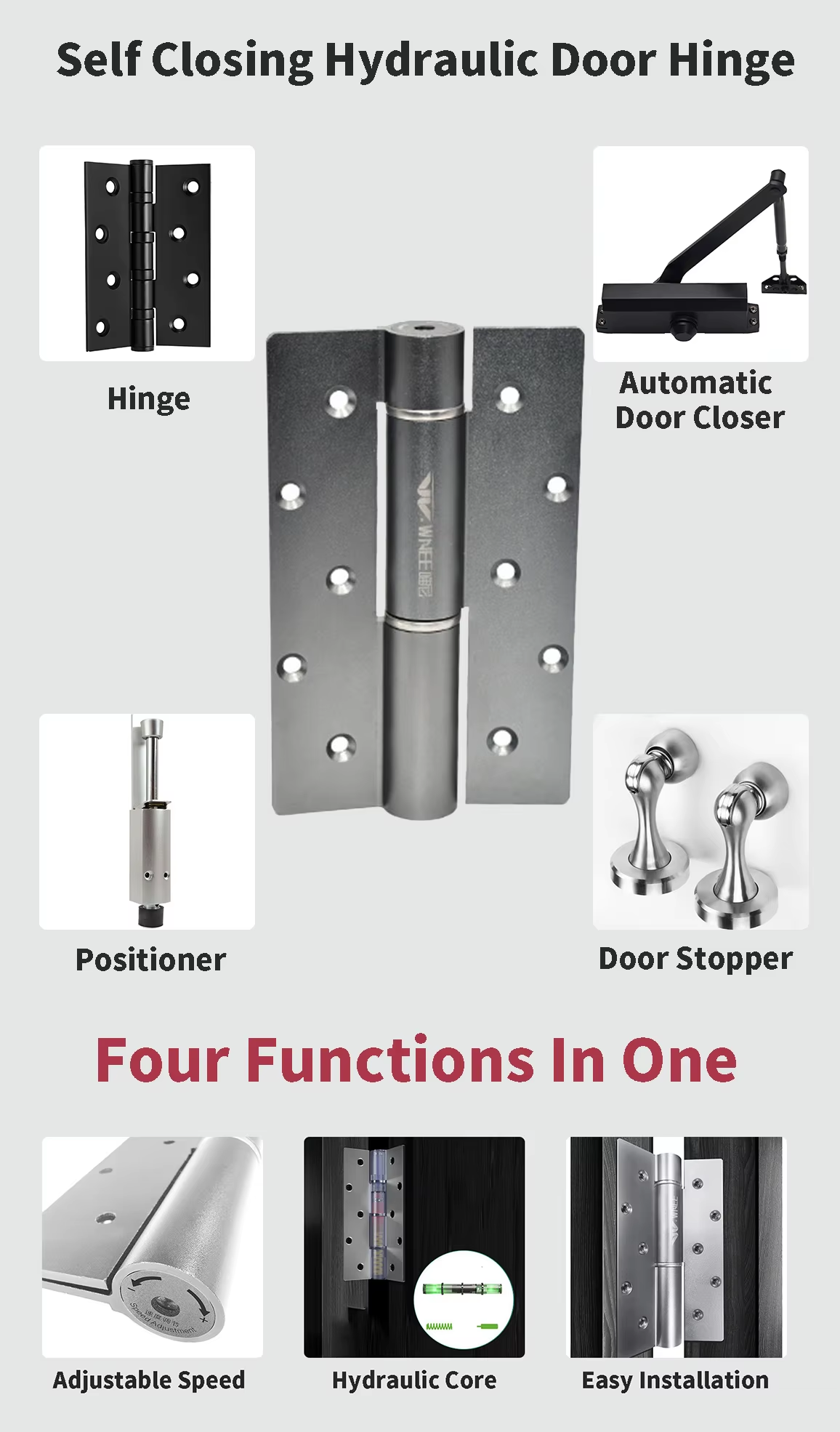 damping furniture hinge