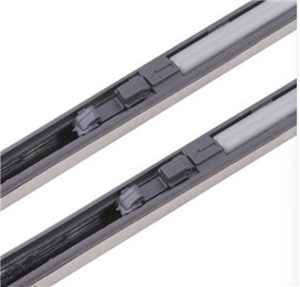 Șină de glisare cu funcție de amortizor