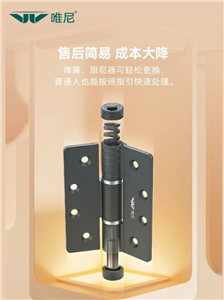 Boîtier d'ingénierie pour charnières à amortisseur WEINI - Solution durable et sans tracas pour la rénovation résidentielle