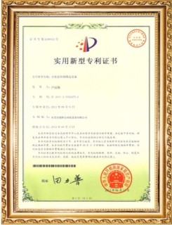 Patent Certificate（4）