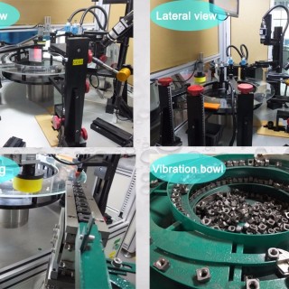 Auto fastener Nut Glass Plate Optical Soring Machine from China