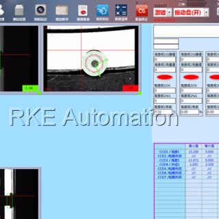 RK-1300 Bolts Eddy Current Sorter Machine Auto Parts Rotary Dial Optical Sorting machine