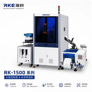 RKE Intelligent Technology Unveils Upgraded RK-1500 Series: AI Vision Inspection Leaves No Precision Fastener Unchecked
