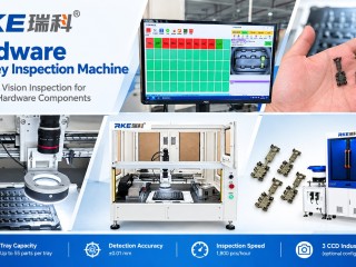 RKE AI Vision Inspection Machine for Precision Hardware Quality Control