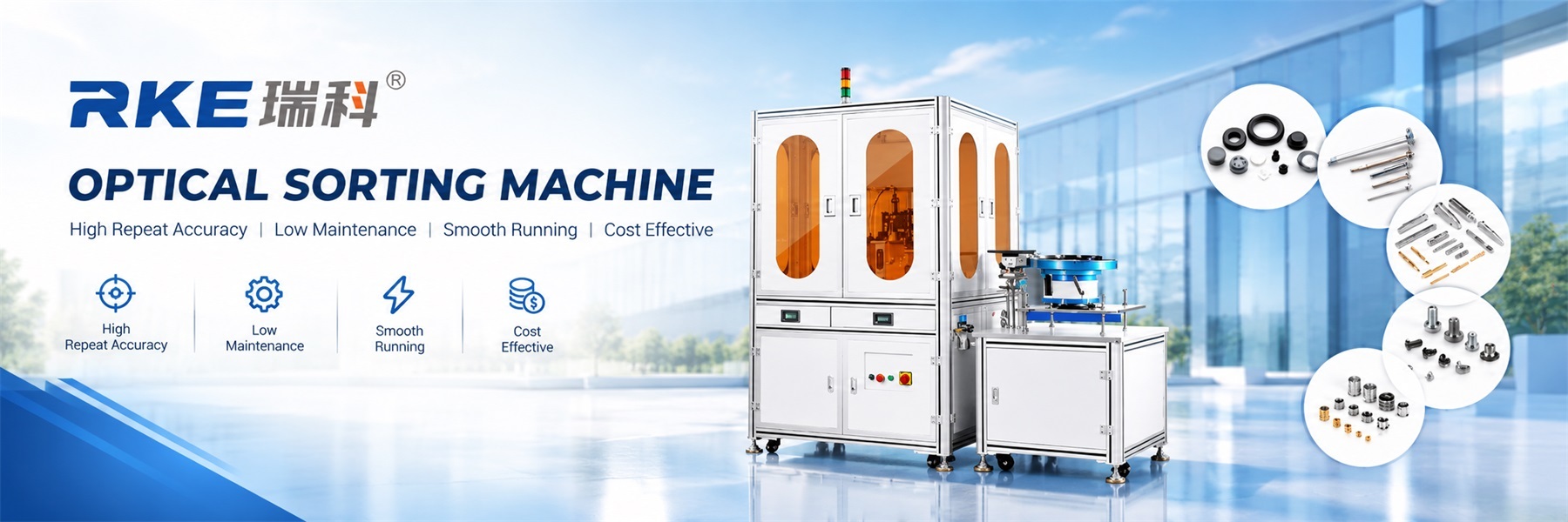 Optische 360-Grad-Sortiermaschine