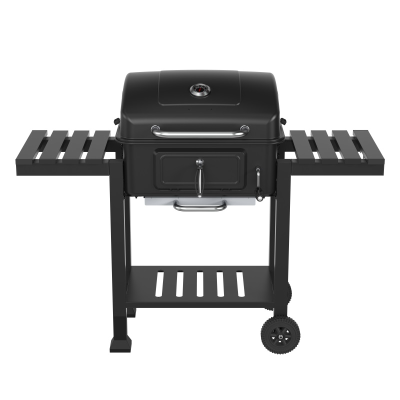 Charcoal Barbecue Grill Foldable Table Square BBQ