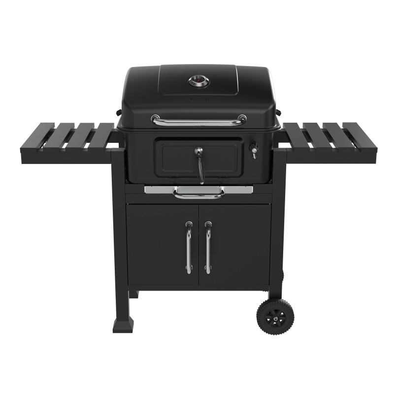 Large Charcoal Bbq With Adjustable Grill Height