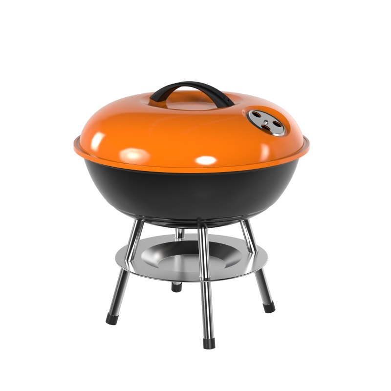 14 Inch Kettle Grill Mini Charcoal Bbq Round