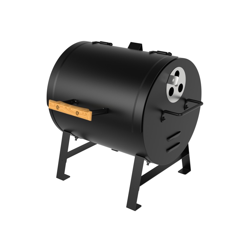 Smoker Grill And Barrel Costom Drum Charcoal BBQ