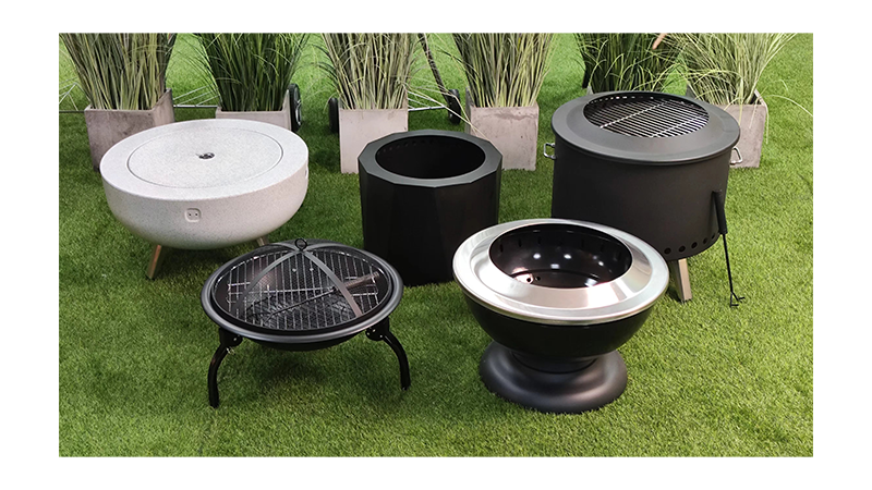 stainless steel smokeless fire pit