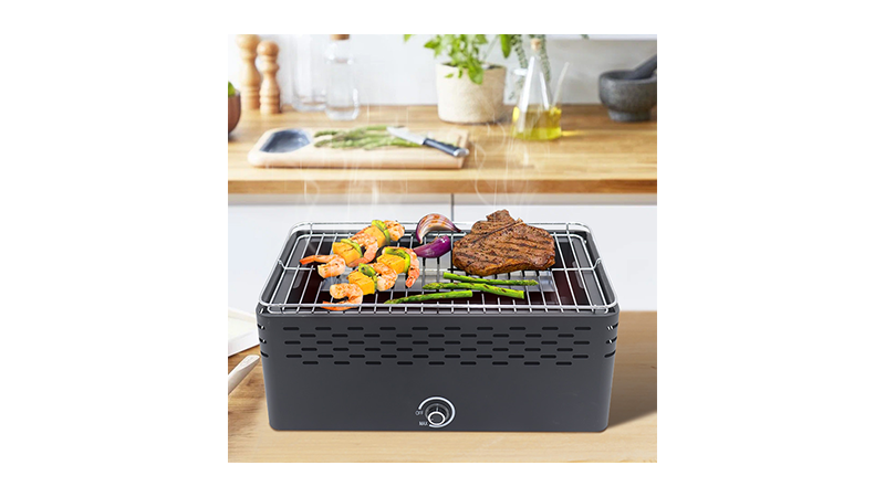 smokeless charcoal bbq grill