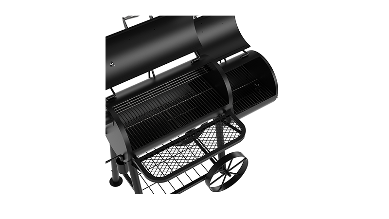 outdoor charcoal barbecue grill