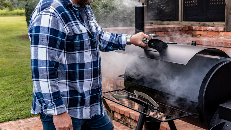 char broil smoker