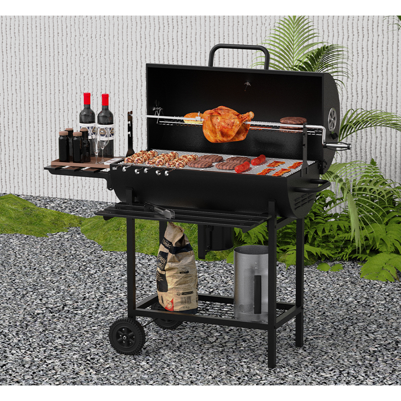 Barbecue Smoker Char Broil Barrel Grill Outdoor