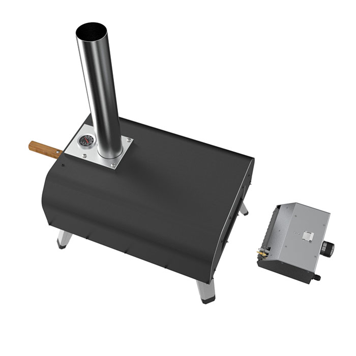 Pellet pizza oven
